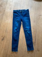 Jeans Ankle Fransen blau Bayern - Kettershausen Vorschau