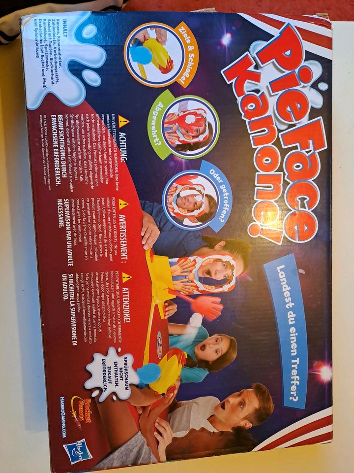 Hasbro Pie Face Kanone Kinder Spiel in Tarmstedt