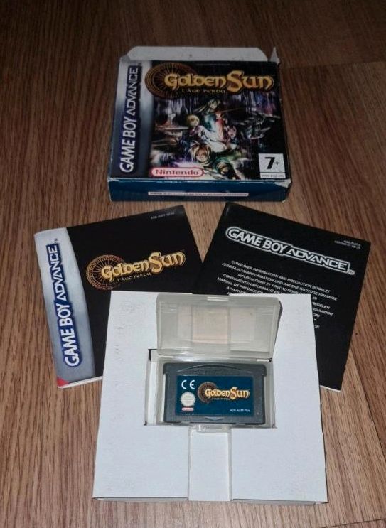 Golden Sun Nintendo Game Boy GBA Spiel L'Age Perdu in Bonn