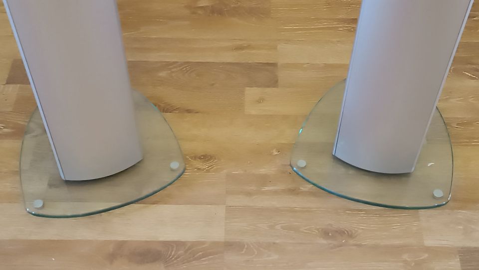 2 Teufel - Standlautsprecher Typ L 320 – 180 W, silber, 99 € VB in Berlin