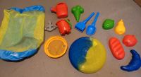 Sandspielzeug inkl. Frisbee und Tasche zu verkaufen Niedersachsen - Scheeßel Vorschau