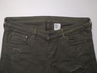 Dunkelgrüne Skinny Jeans Gr. 32 low waist Baden-Württemberg - Rheinau Vorschau