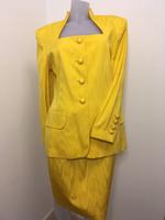 Escada by Margaretha Ley gelber Zweiteiler aus den 80et Bayern - Germering Vorschau