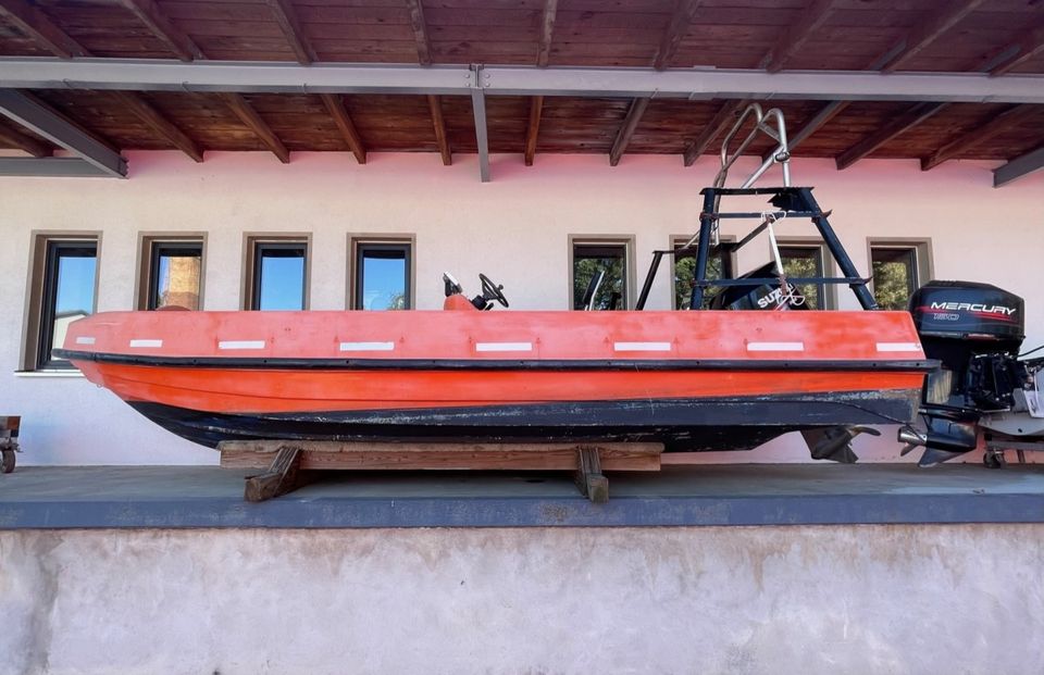 Fassmer Rescue 150 PS Suzuki Rettungsboot Arbeitsboot Angelboot in Berlin