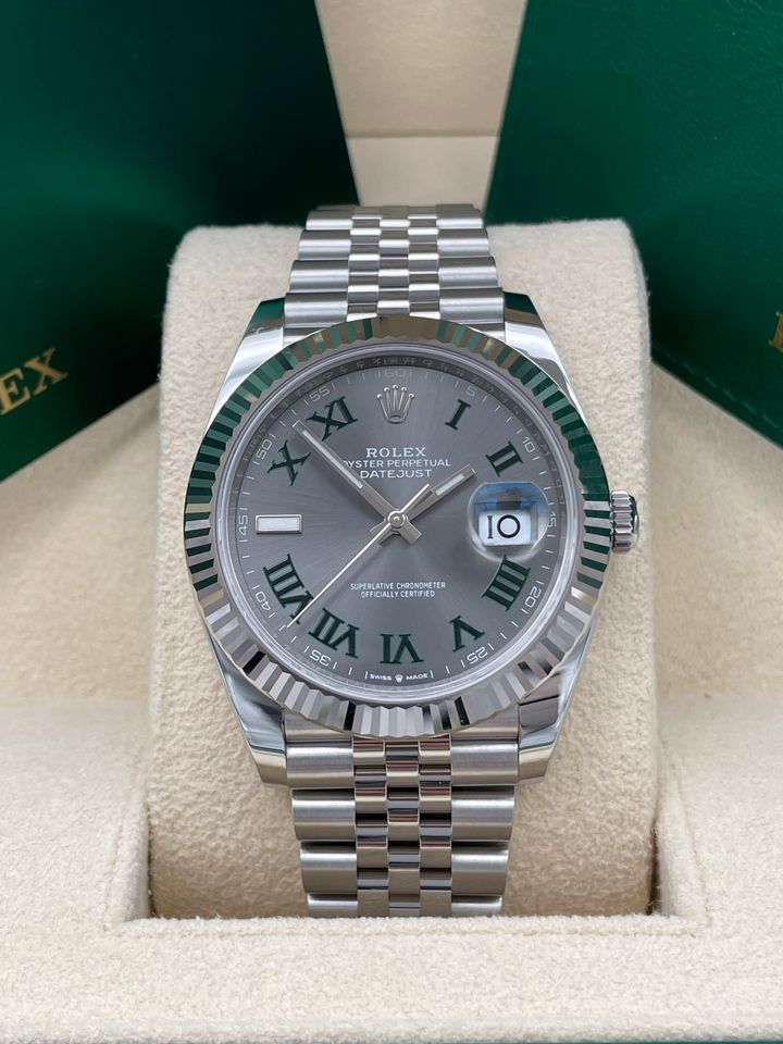 Rolex Datejust 41 “WIMBLEDON” Ref. 126334 Jubilee 03/2023 NEU in Düsseldorf  - Bezirk 1 | eBay Kleinanzeigen ist jetzt Kleinanzeigen