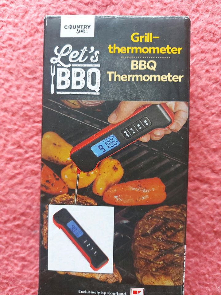 BBQ Grillthermometer Digital mit Batterie in Alzenau