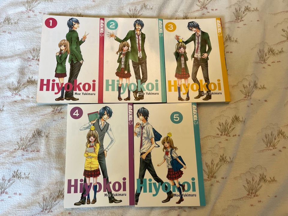 Manga Hiyokoi Band 1-5 in Kreuzau