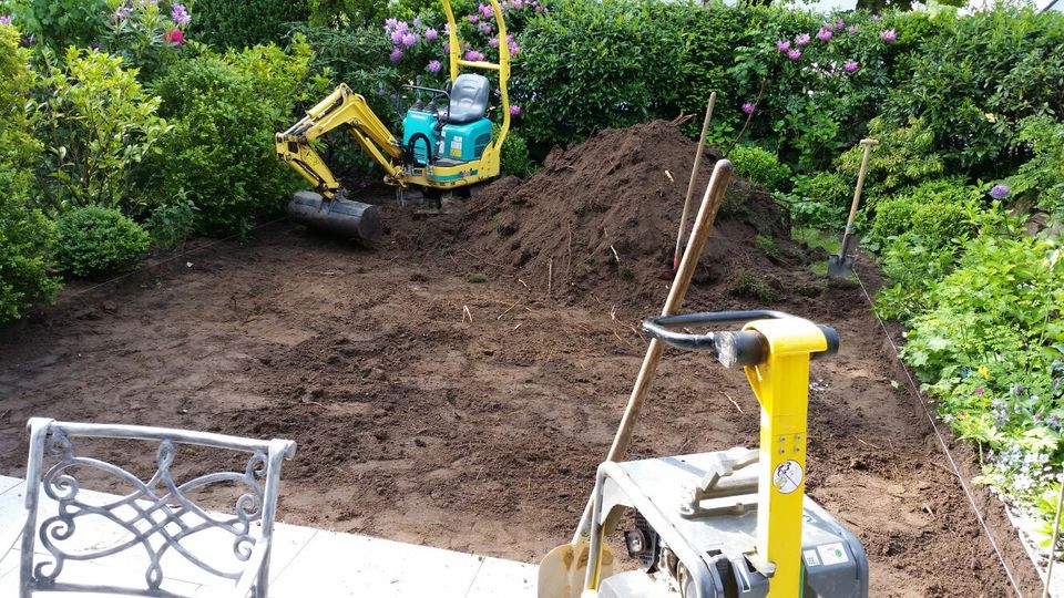 Kunstrasen verlegen Rasen Ersatz Rollrasen Garten Terrasse Balkon in Todendorf