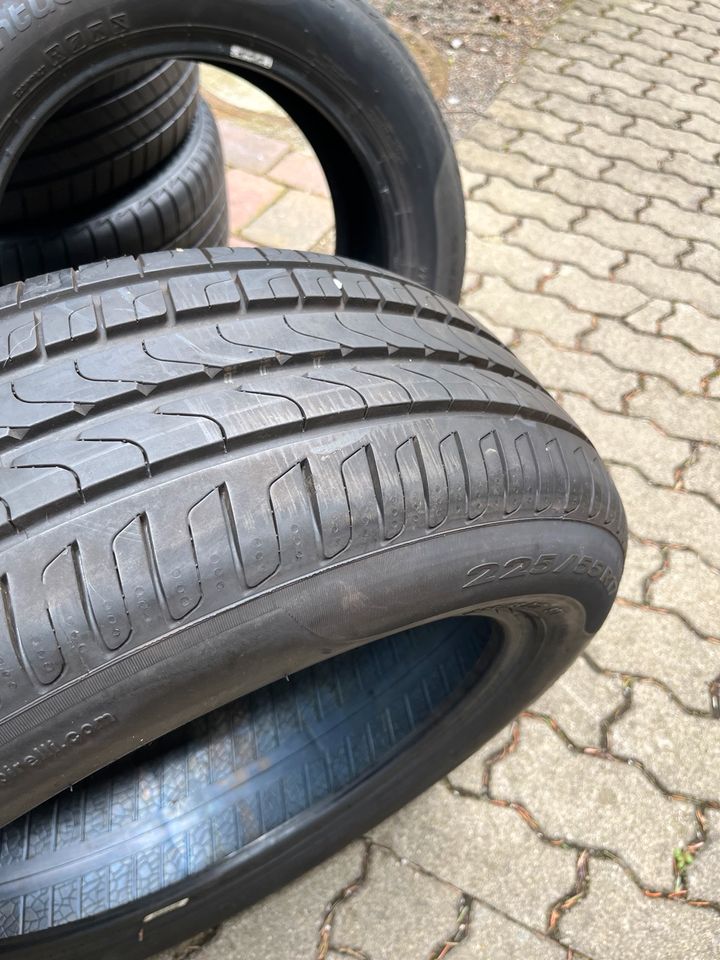 2 Stück Sommerreifen Pirelli Cinturato P7 225 / 55 R17 97Y in München