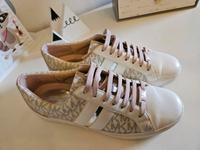 #High-Top-Sneakers #MK #Michael Kors #rosa #weiß #Sneaker glitzer Bayern - Marktoberdorf Vorschau