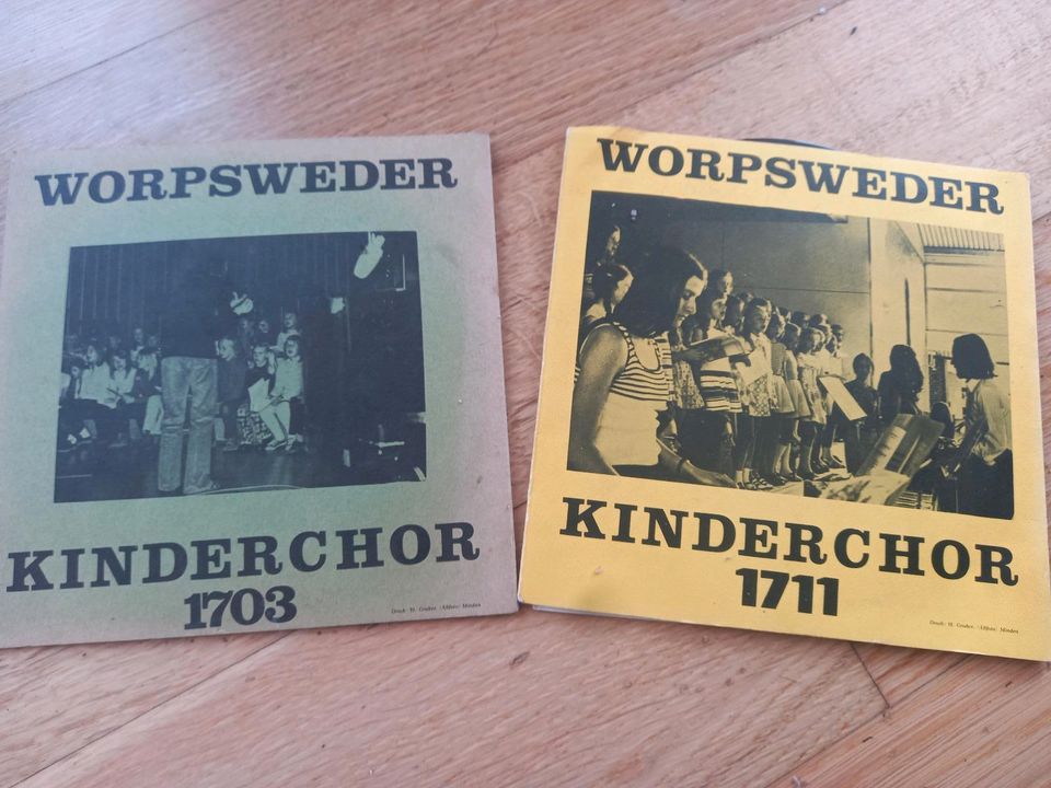 Schallplatten Worpsweder Kinderchor in Grasberg