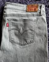 Levi's Jeans - 712 Slim - hellgrau W33 L32 - kaum getragen Hessen - Idstein Vorschau