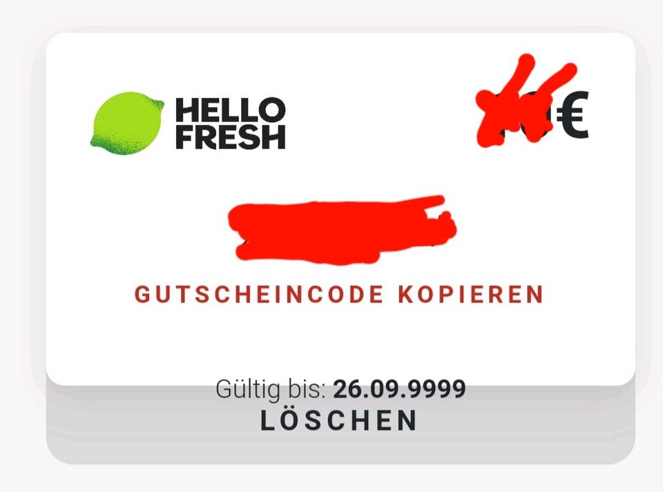 50€ Hello Fresh Gutschein in Ansbach