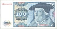 100 DM Geldschein aus 1977 - NH9869760G Hessen - Kronberg im Taunus Vorschau