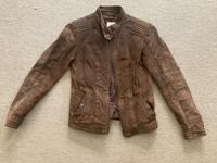 Lederjacke Wildlederjacke Jacke echtes Leder Tom Tailor Gr. 34 Thüringen - Erfurt Vorschau