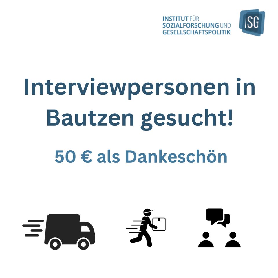 Arbeiten Sie als Zusteller, Kurier oder in einem Logistikzentrum? in Bautzen