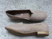 Ballerina Gr. 41 beige Leder mit Strass von Venturini Hamburg - Wandsbek Vorschau