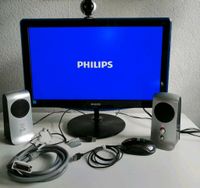 PC MONITOR PHILIPS + WEBCAM MEDION + hama Boxen + MAUS + KABEL Nordrhein-Westfalen - Herne Vorschau