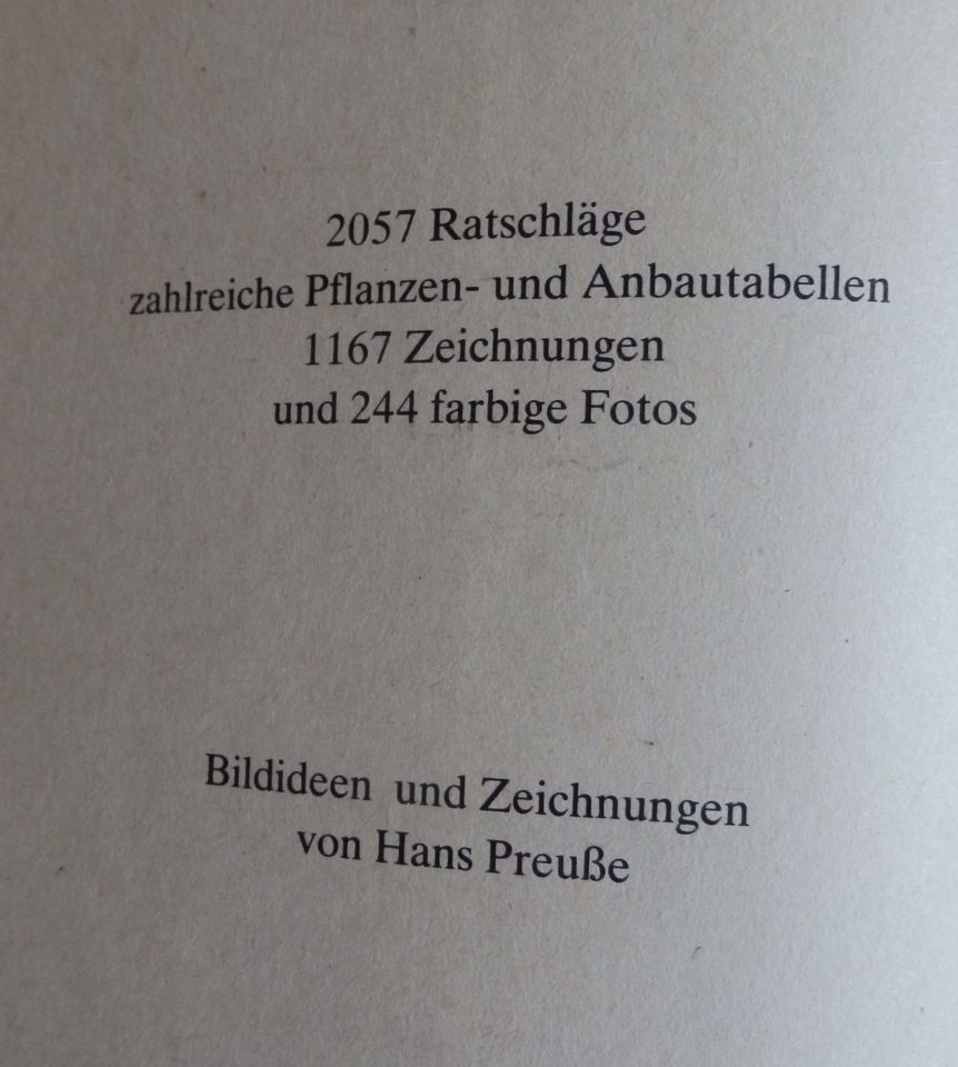 "Rat für jeden Gartentag", Franz Böhmig, tolles Handbuch/Ratgeber in Dresden