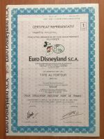 Euro Disneyland Paris, Aktie von 1989! Baden-Württemberg - Konstanz Vorschau