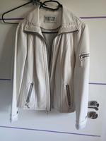 Tolle Lederjacke cremeweiss waschbar Bayern - Penzberg Vorschau
