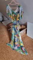 Wunderschönes farbenfrohes bodenlanges Sommerkleid von Bon Prix Hessen - Lollar Vorschau