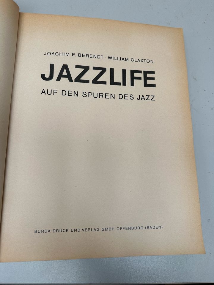 Jazzlife Auf den Spuren des Jazz BERENDT Joachim E. & CLAXTON in Frankfurt am Main