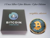 1 Unze Silber Cyber Bitcoin - Cyber Edition Niedersachsen - Wittingen Vorschau