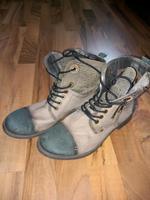Damen-Stiefelette , Bugatti, Gr. 38   beige/grau Hessen - Grünberg Vorschau