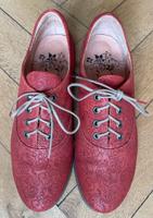 Think Schuh Halbschuh Orange Leder 39,5 top erhalten Berlin - Wilmersdorf Vorschau