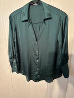 Dunkelgrüne 1/1 Chiffonbluse, ZARA, Größe S Niedersachsen - Braunschweig Vorschau