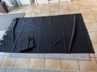 2 Vorhänge in schwarz 2,45x1,35m Hessen - Driedorf Vorschau