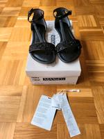 MAX&Co. Schuhe Sandalen Frauen Gr. 37 Schwarz NP 140€ Bayern - Starnberg Vorschau