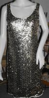 APANAGE Pailetten Kleid 40/42 gold waschbar Brandenburg - Jüterbog Vorschau