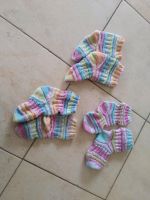 3 Paar handgestrickte Socken Mädchen 23-26 handmade Bayern - Amberg Vorschau