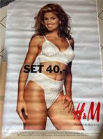 Werbeplakat H&M aus den 90ern mit Cindy Crawford Schleswig-Holstein - Henstedt-Ulzburg Vorschau