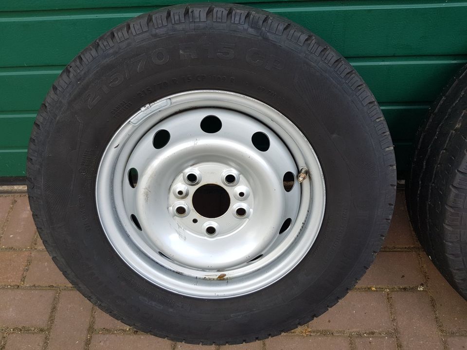 4 x Sommerräder Conti 215/70 R 15 CP 109R für Ducato in Kirchlinteln