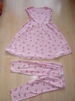 Topolino 2 Mädchen Set Kleid & Capri Leggings rosa Pferde 122/128 Düsseldorf - Flingern Süd Vorschau