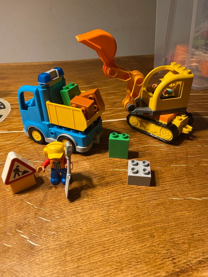 Lego Duplo 10812 Bagger und Kipplaster Lastwagen in Seevetal