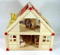Freda NEU Komplettset Puppenhaus Möbel Familie Holz 40x25x38cm Rheinland-Pfalz - Haßloch Vorschau