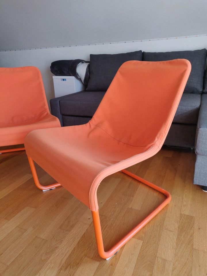 2 Ikea Sessel orange in Chemnitz