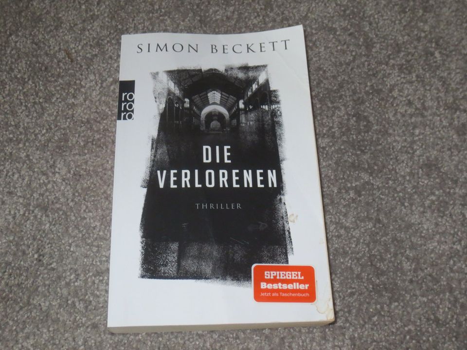 Thriller "Die Verlorenen", Simon Beckett in Frickenhausen