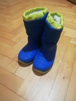 Schneematsch-Stiefel Winter Gr. 24 blau-gelb Baden-Württemberg - Holzgerlingen Vorschau