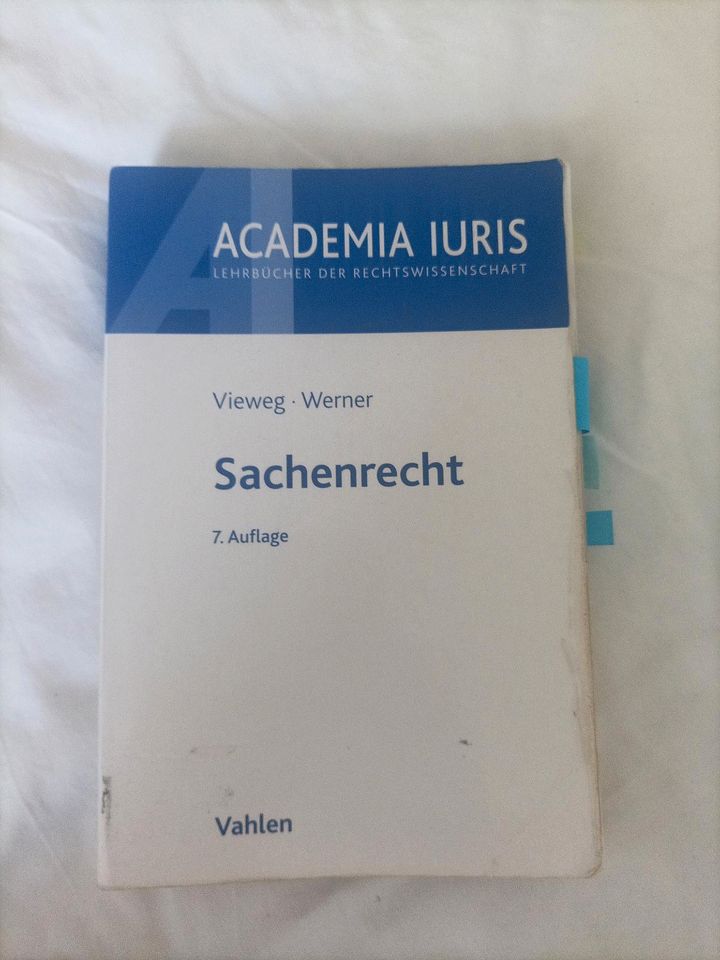 Vieweg Werner Sachenrecht 7. Auflage in Hofbieber