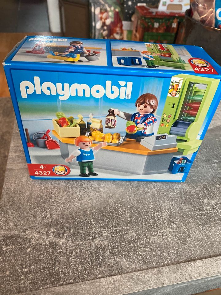 Neu, Playmobil Kiosk mit Hausmeister in Rüsselsheim