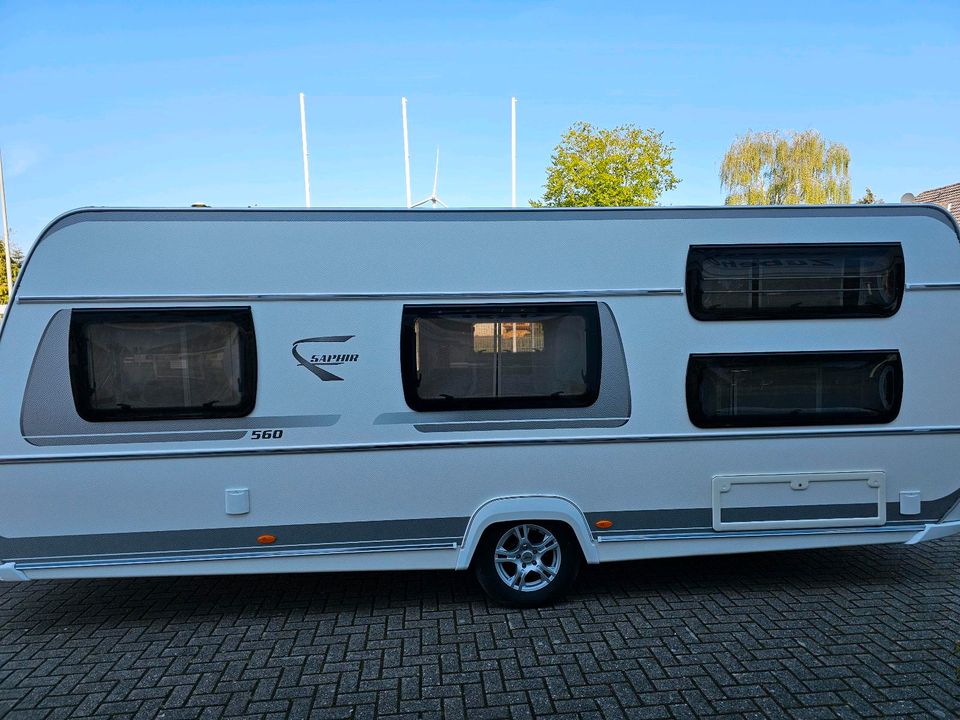 Wohnwagen Fendt Saphir 560 SKM Etagenbetten Vorzelt in Rees