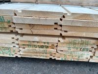 Sonderposten Fichte Profilholz (9€/m²) 26,5x218x3900 mm Fassadenverkleidung Deckenverkleidung Wandverkleidung Schalbretter Holzbretter Holz Bretter Glattkantbrett Balkonbrett Rhombus 0370 Hessen - Birstein Vorschau