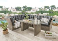 Destiny Loungegruppe Palma De Luxe Vintage Grau Polyrattan Niedersachsen - Hollern-Twielenfleth Vorschau