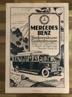 1920 Mercedes Benz Reichspost Kraftomnibusse Poster 59x83 cm Hessen - Kassel Vorschau