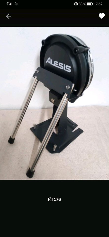 Alesis 8,  E Drum  Kick Pad Schlagzeug in Kraichtal